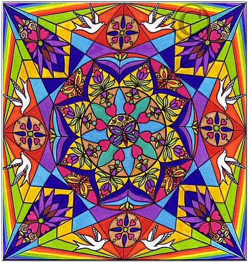 relaxing mandala