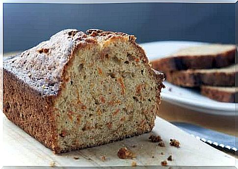 Banana and carrot bread