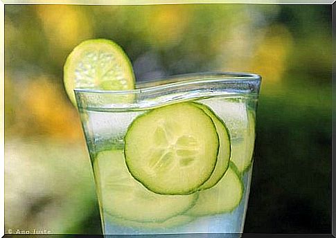 cucumber water as a detox of the body