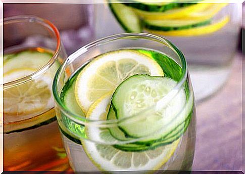 cucumber water - recipe