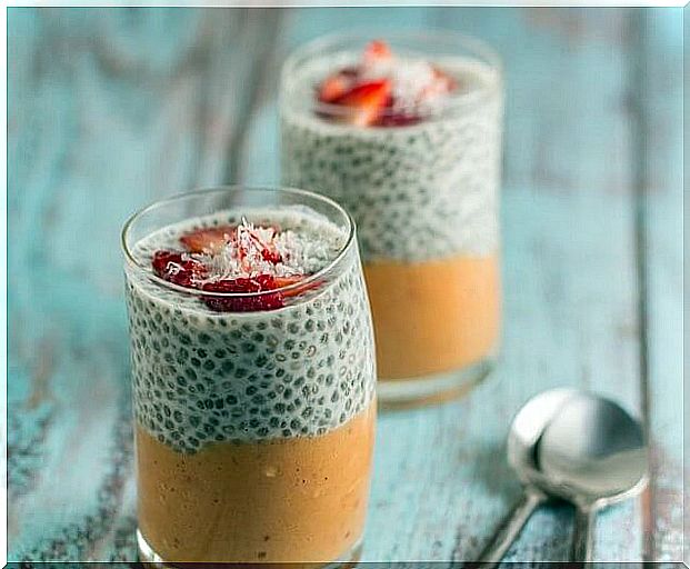 Chia seeds, cocktail