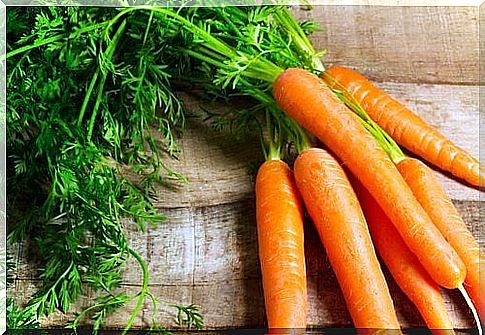 Fluid Retention - Carrots are a great option