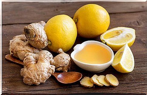 Ginger, lemon and honey