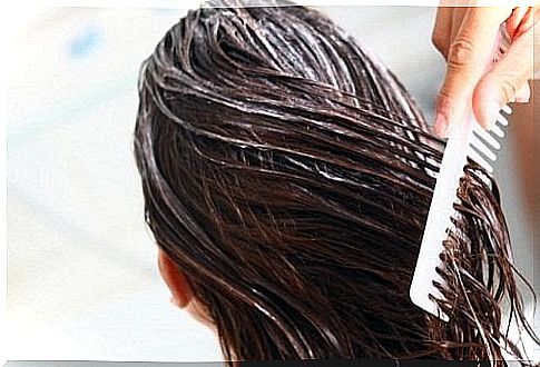 A treatment to thicken the hair.