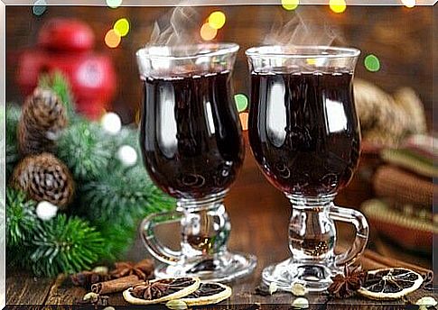 mulled wine - healthy alcoholic cocktails