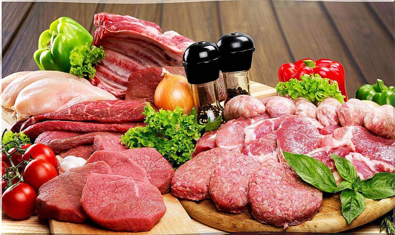 It is better to limit the amount of red meat in the diet in favor of white meat, which is a source of wholesome protein.