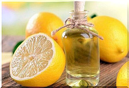 Lemon and olive oil