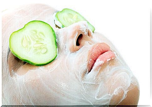 Cucumber mask