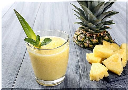 Pineapple cocktail for toxins